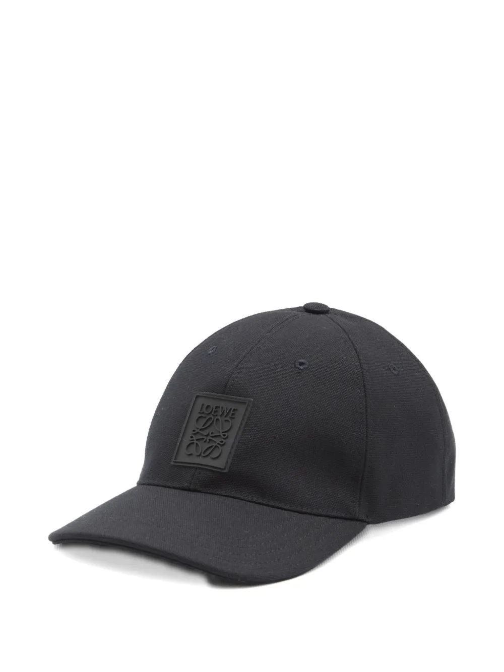 Loewe Anagram Patch Baseball Cap In Black