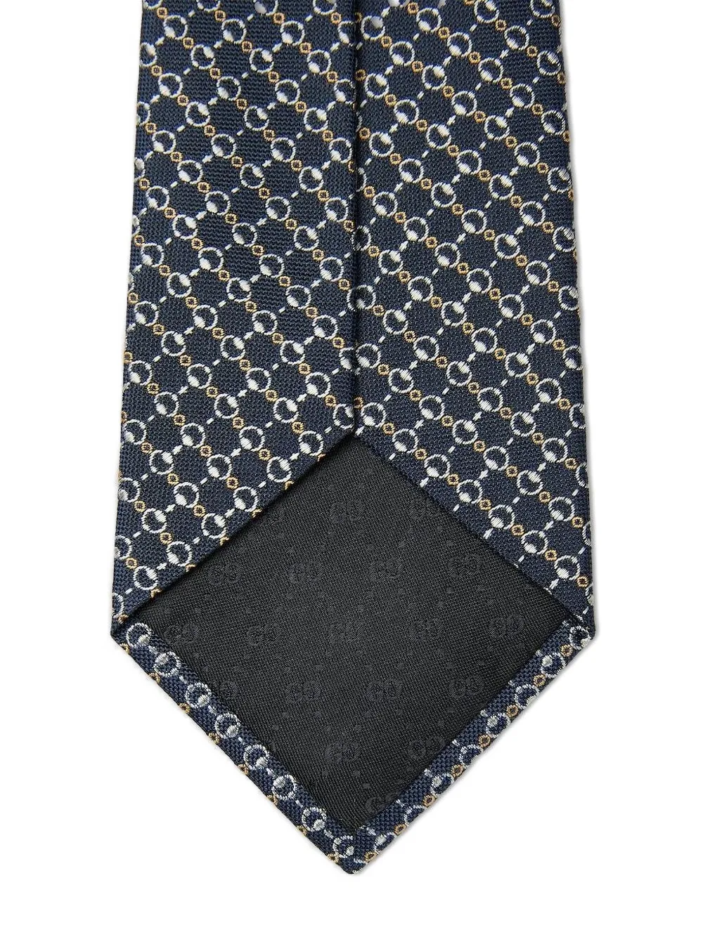 Gucci Zijden stropdas met patroon Blauw