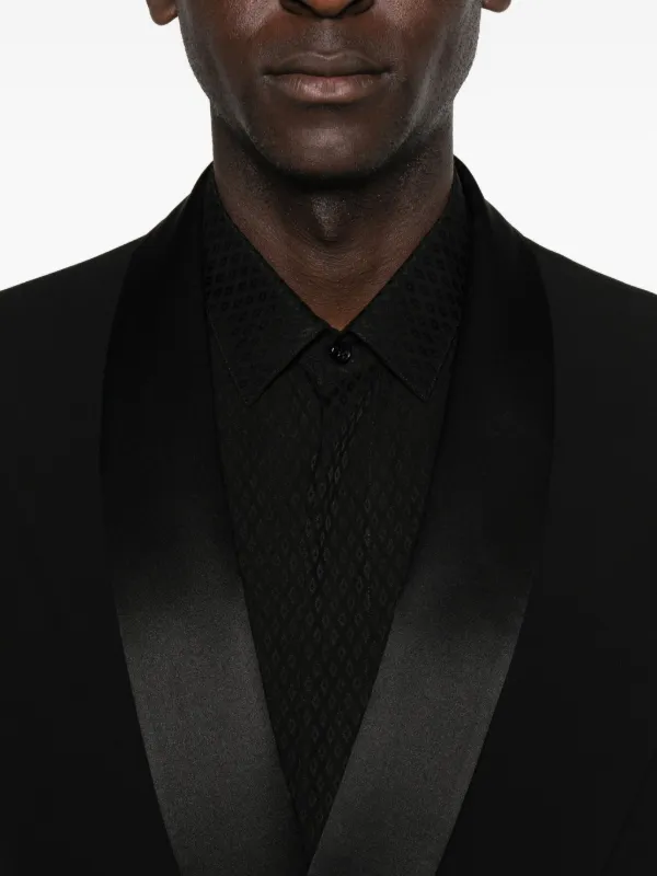 Giorgio Armani ダブルスーツ | ブラック | FARFETCH JP