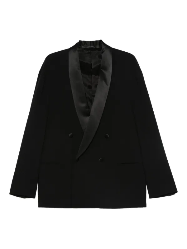 Giorgio Armani ダブルブレストスーツ ナポリライン ダブルブレストスーツ バージンウール製 ピン
