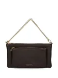 Michael Michael Kors chain-strap leather satchel - Brown