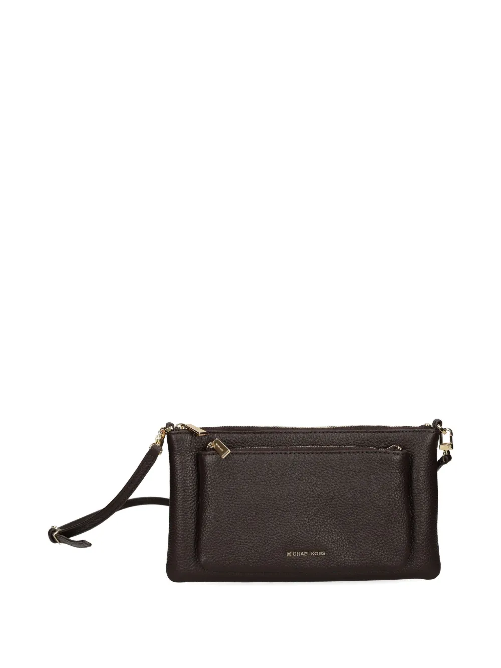 Michael Michael Kors Chain-strap Leather Satchel In Brown