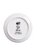 Fornasetti woman-face porcelain decorative plate - White