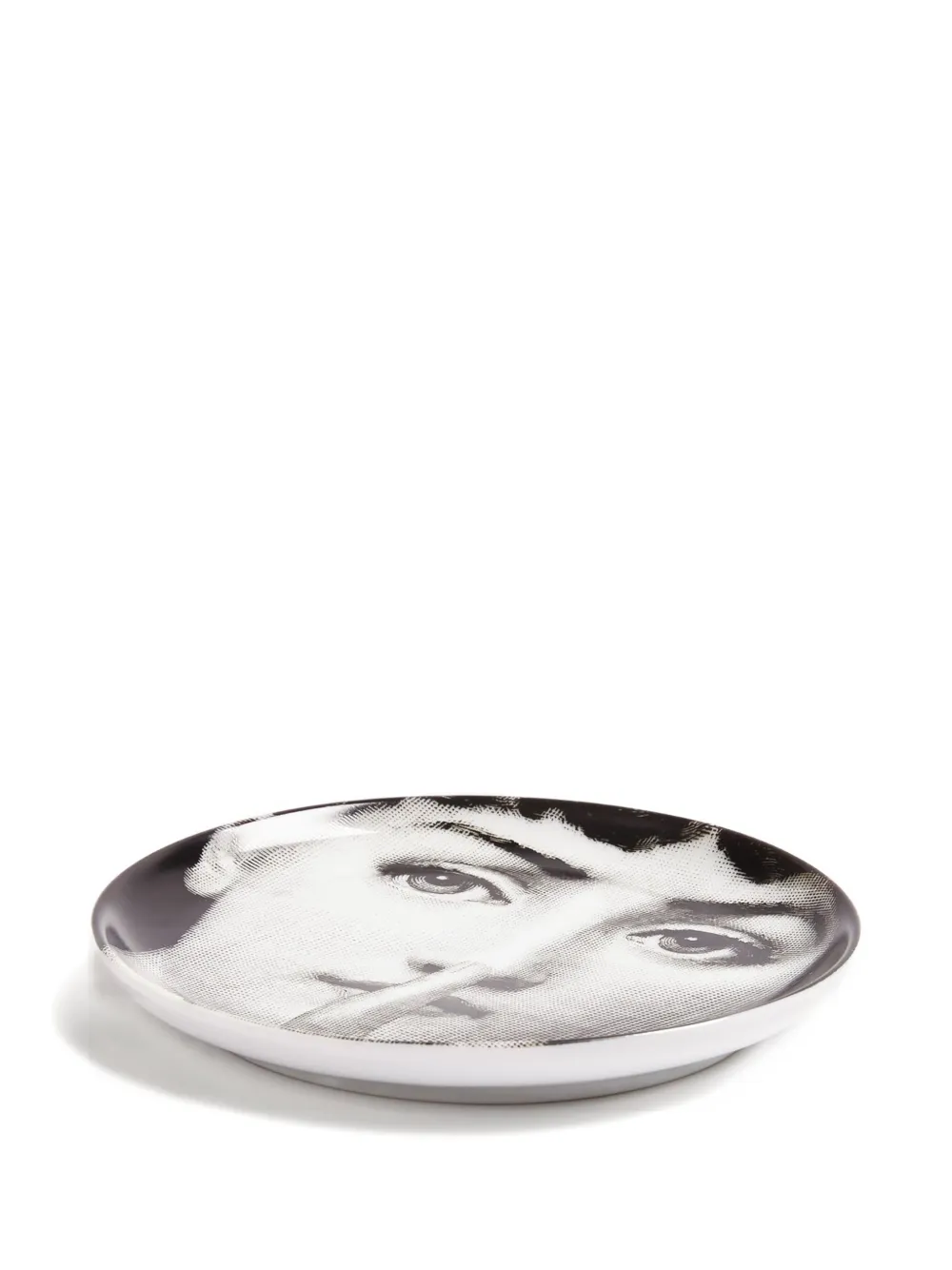 Woman-Face Porcelain Plate (10cm)