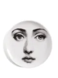 Fornasetti face-print plate - White
