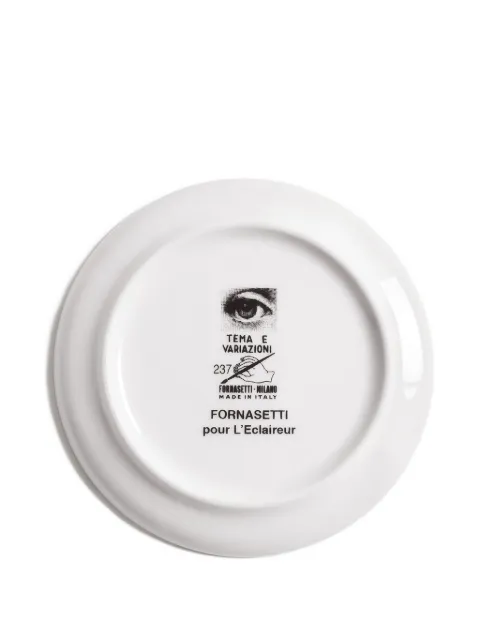 Fornasetti face-print plate