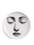 Fornasetti face-print porcelain decorative plate (10cm) - White