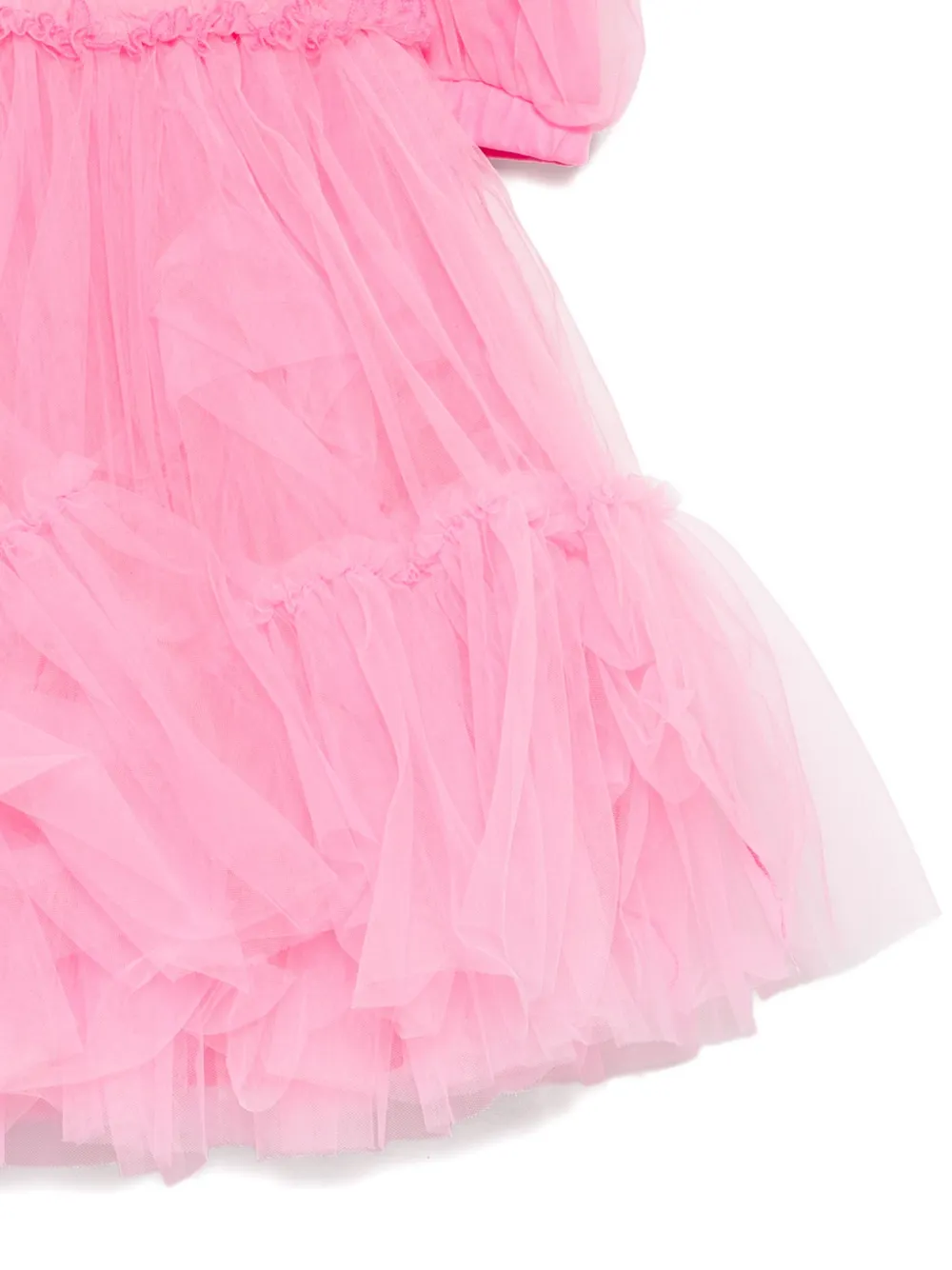 Monnalisa Tulen jurk Roze