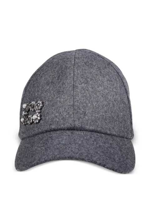 Roger Vivier sombrero de gorra de béisbol con detalle