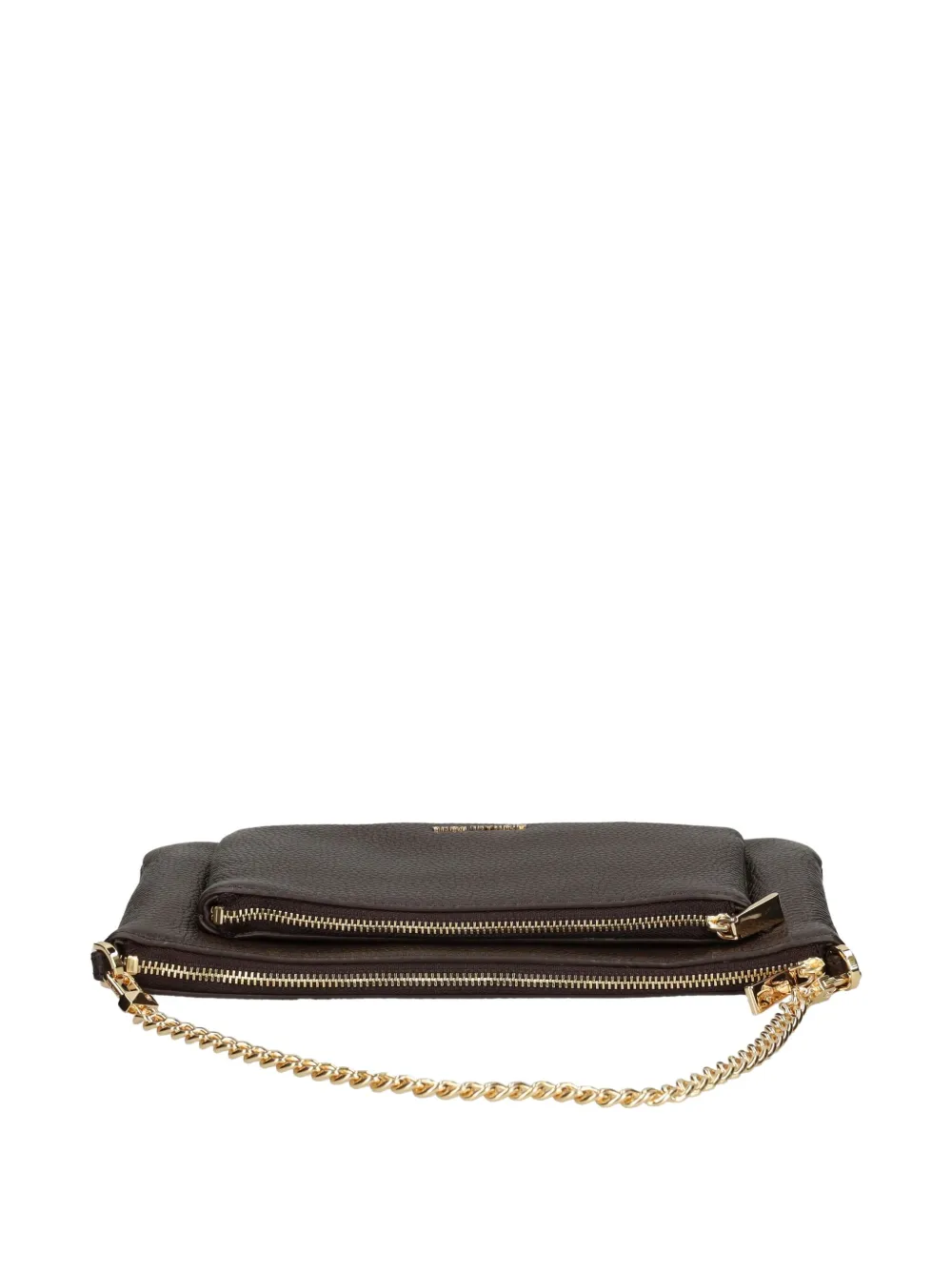 Michael Michael Kors Monogram Chain-strap Satchel In Brown