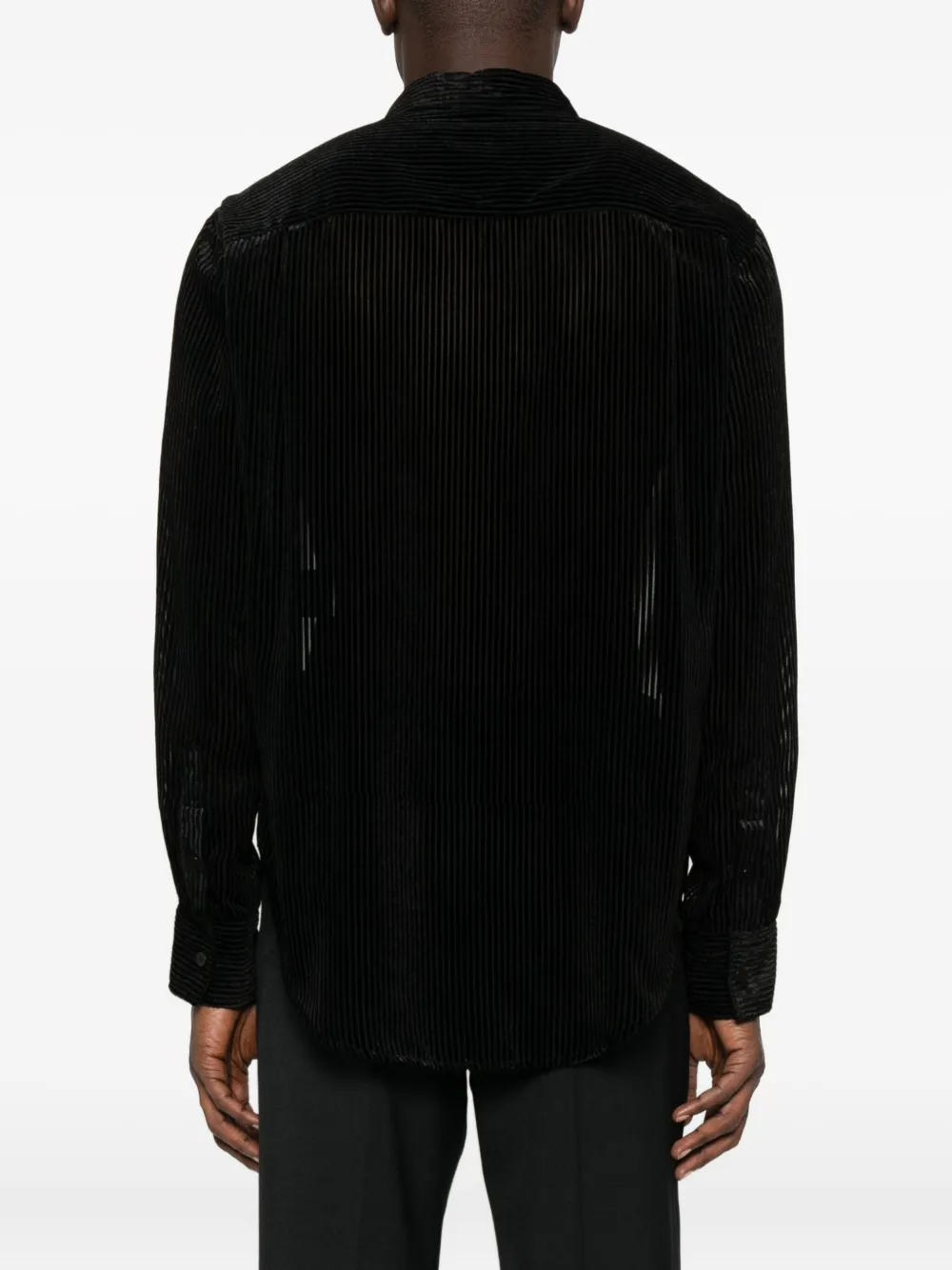 Lgn Louis Gabriel Nouchi Long Sleeve Shirt In Black