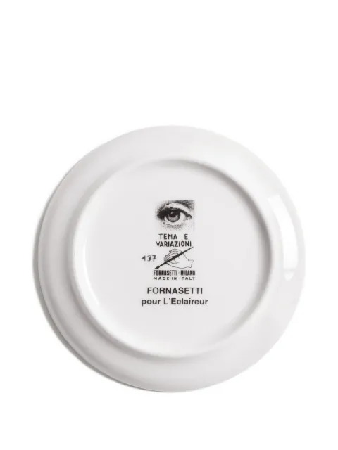 Fornasetti Tema e Variazioni decorative coaster