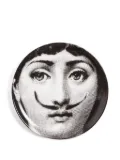 Fornasetti Tema e Variazioni n.21 plate (10cm) - White