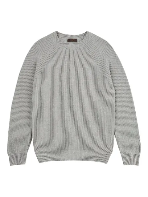 Incotex ribbed crew-neck sweater