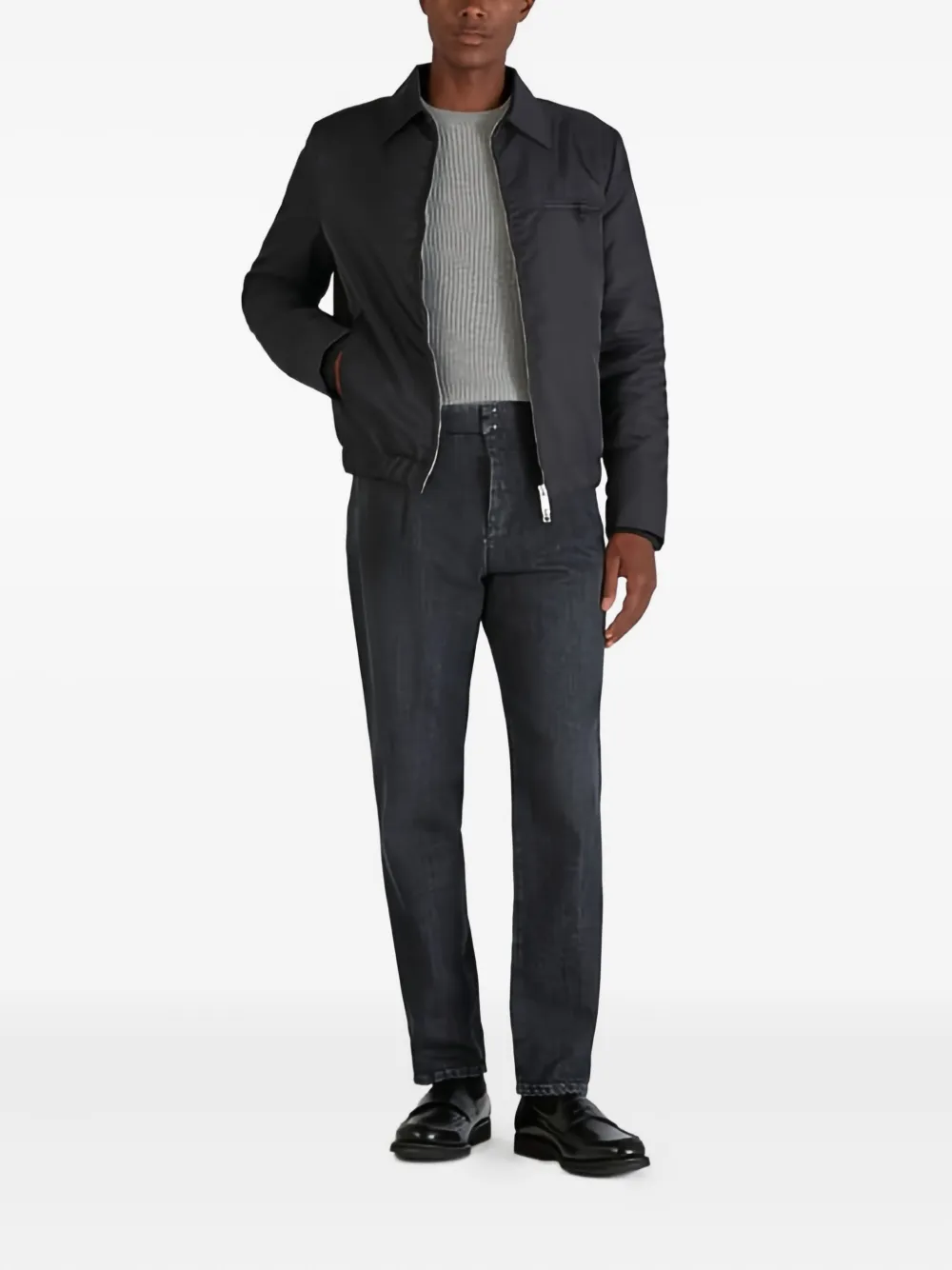 Incotex ribbed crew-neck sweater | Knitted Sweaters | Image 2