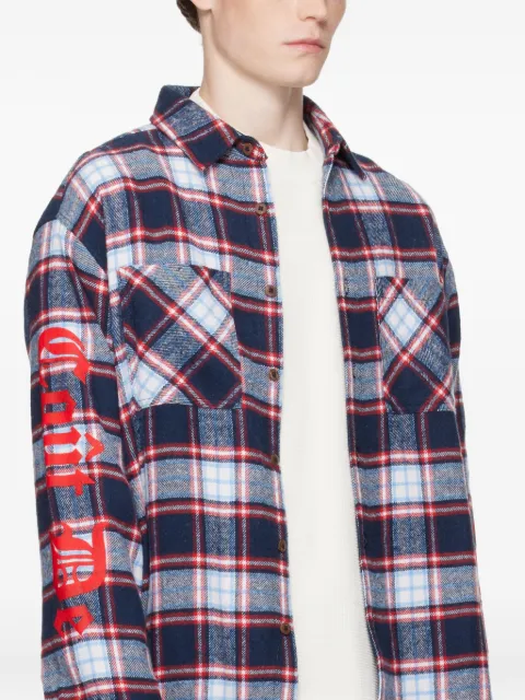 COÛT DE LA LIBERTÉ plaid pocket shirt