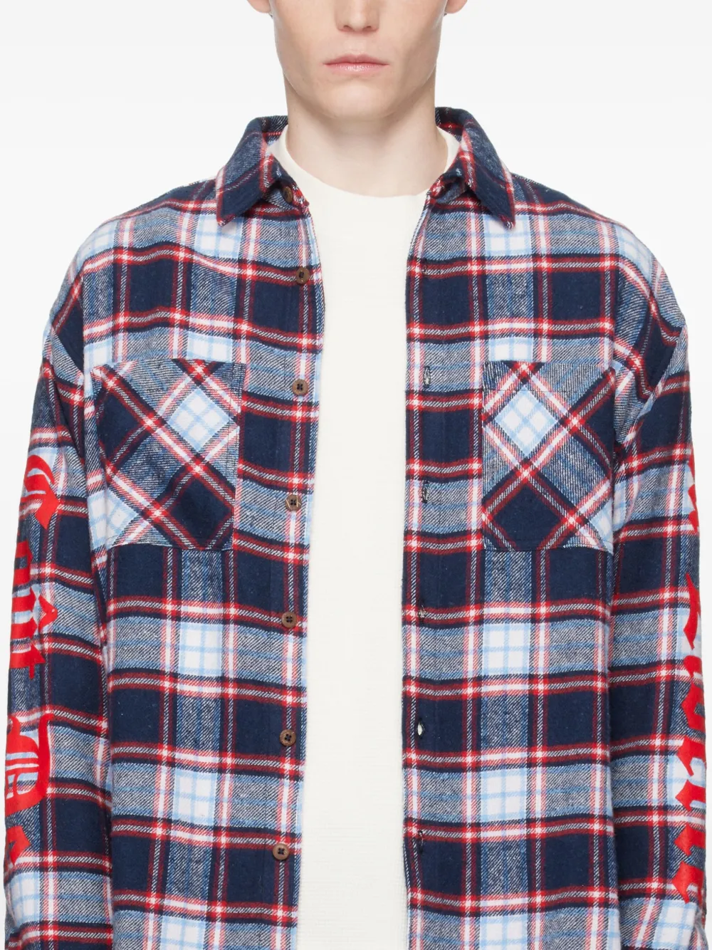 Cout De La Liberte Plaid Pocket Shirt In Multi