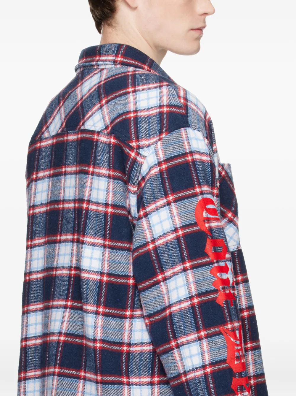 COÛT DE LA LIBERTÉ plaid pocket shirt | Image 2