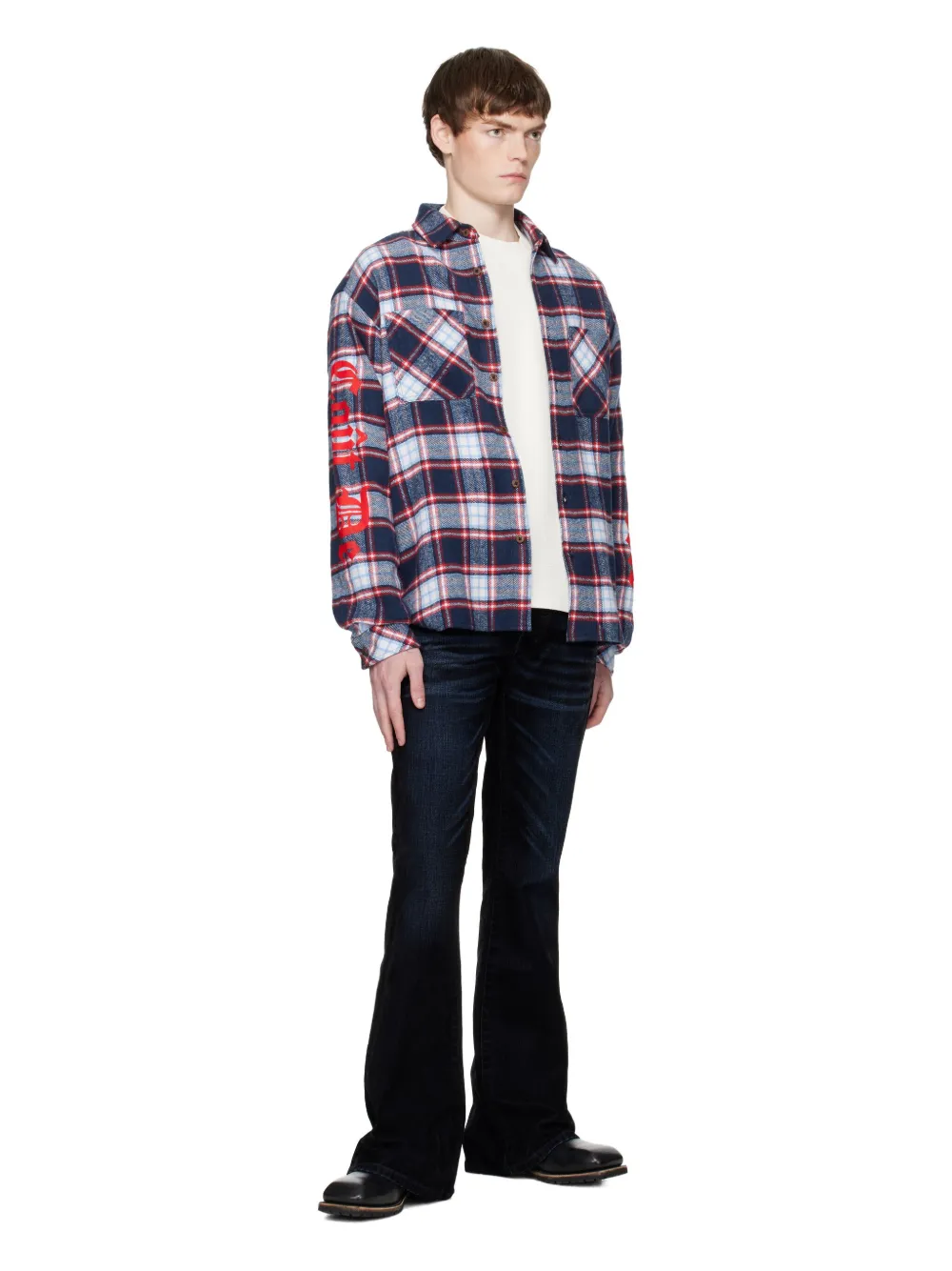 Cout De La Liberte Plaid Pocket Shirt In Multi