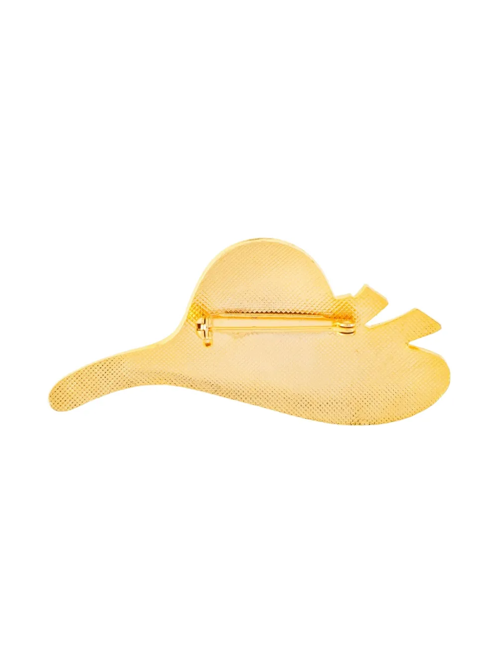 Susan Caplan Vintage 1980s wide-brimmed hat brooch | Image 2