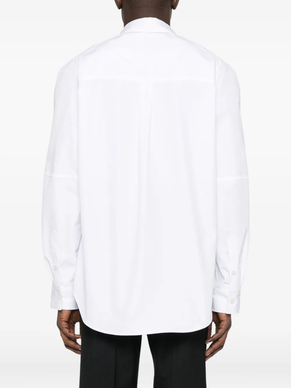 Lgn Louis Gabriel Nouchi Long Sleeve Shirt In White