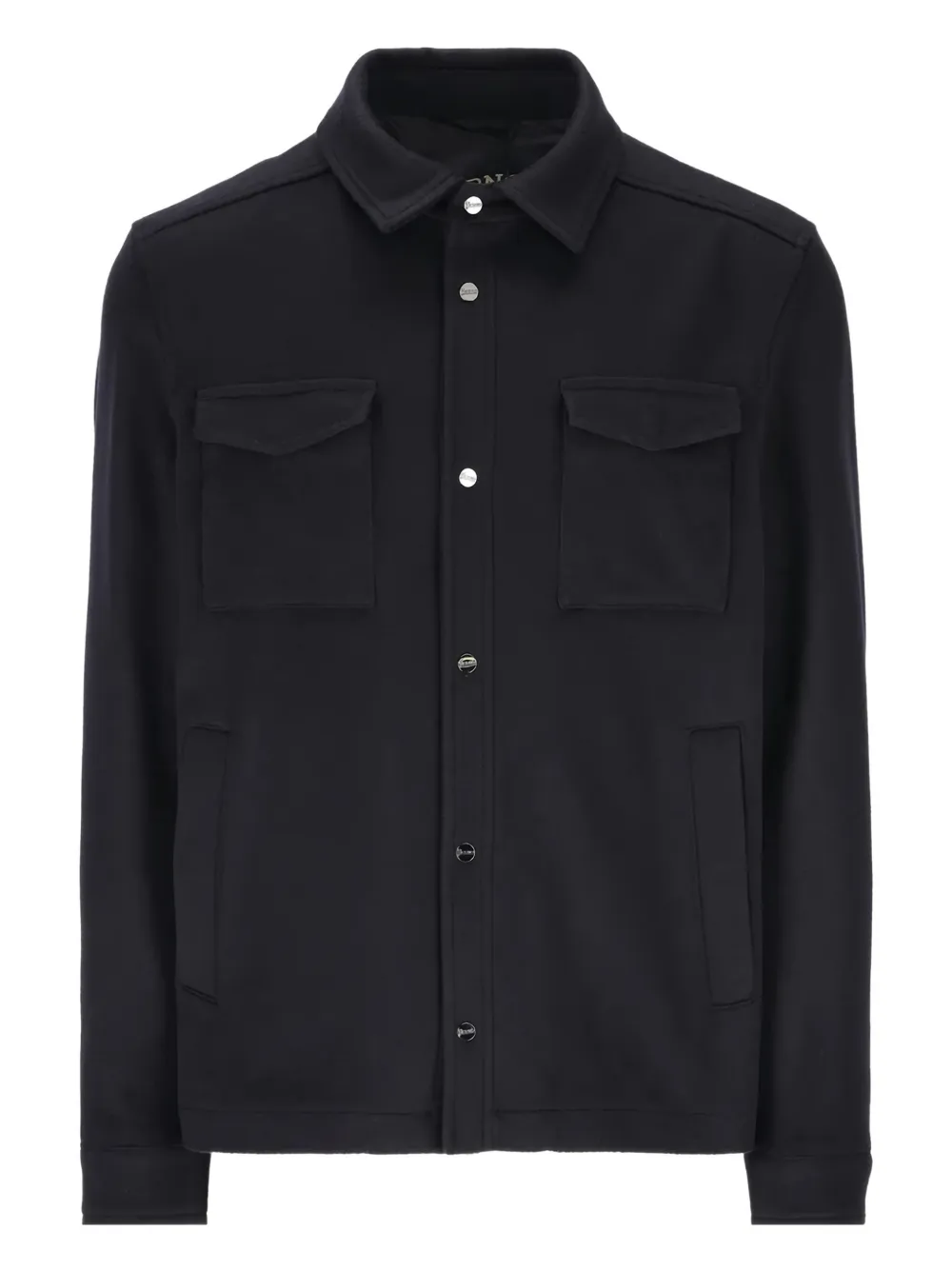 Herno pocket-detail overshirt | Black | Image 1