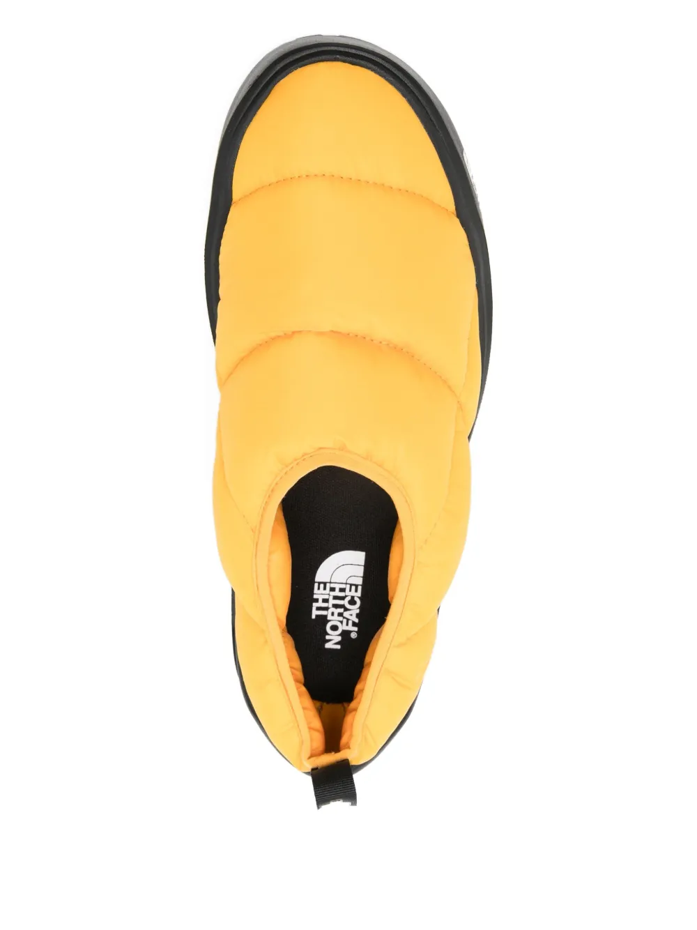 The North Face logo-print sneakers Yellow