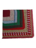 Franco Ferrari frayed scarf - Red