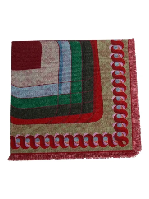 Franco Ferrari frayed scarf