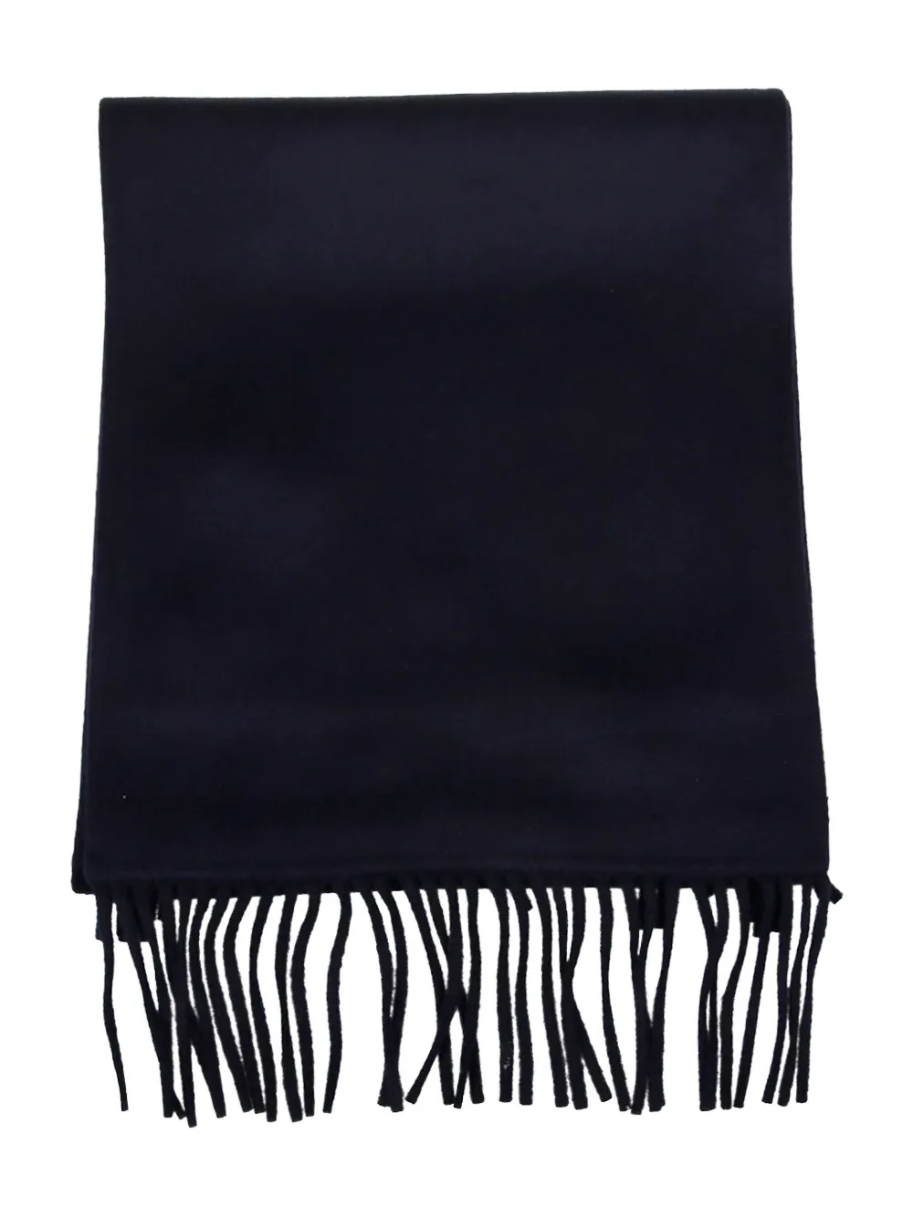 The Dynamis Studio Fringed Scarf In Blue