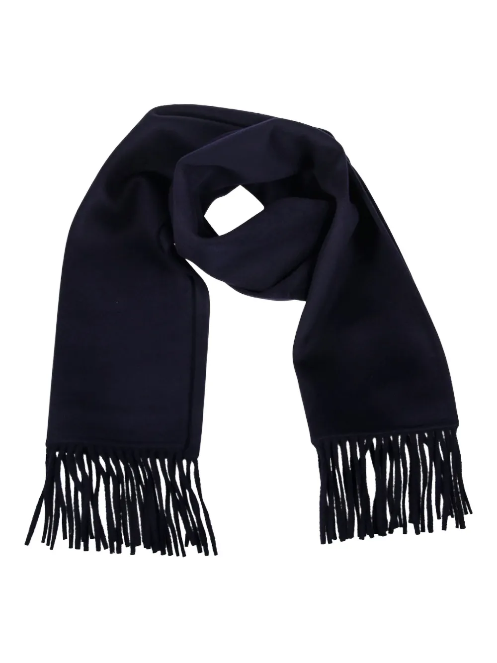 THE DYNAMIS STUDIO Sjaal met franje - Blauw