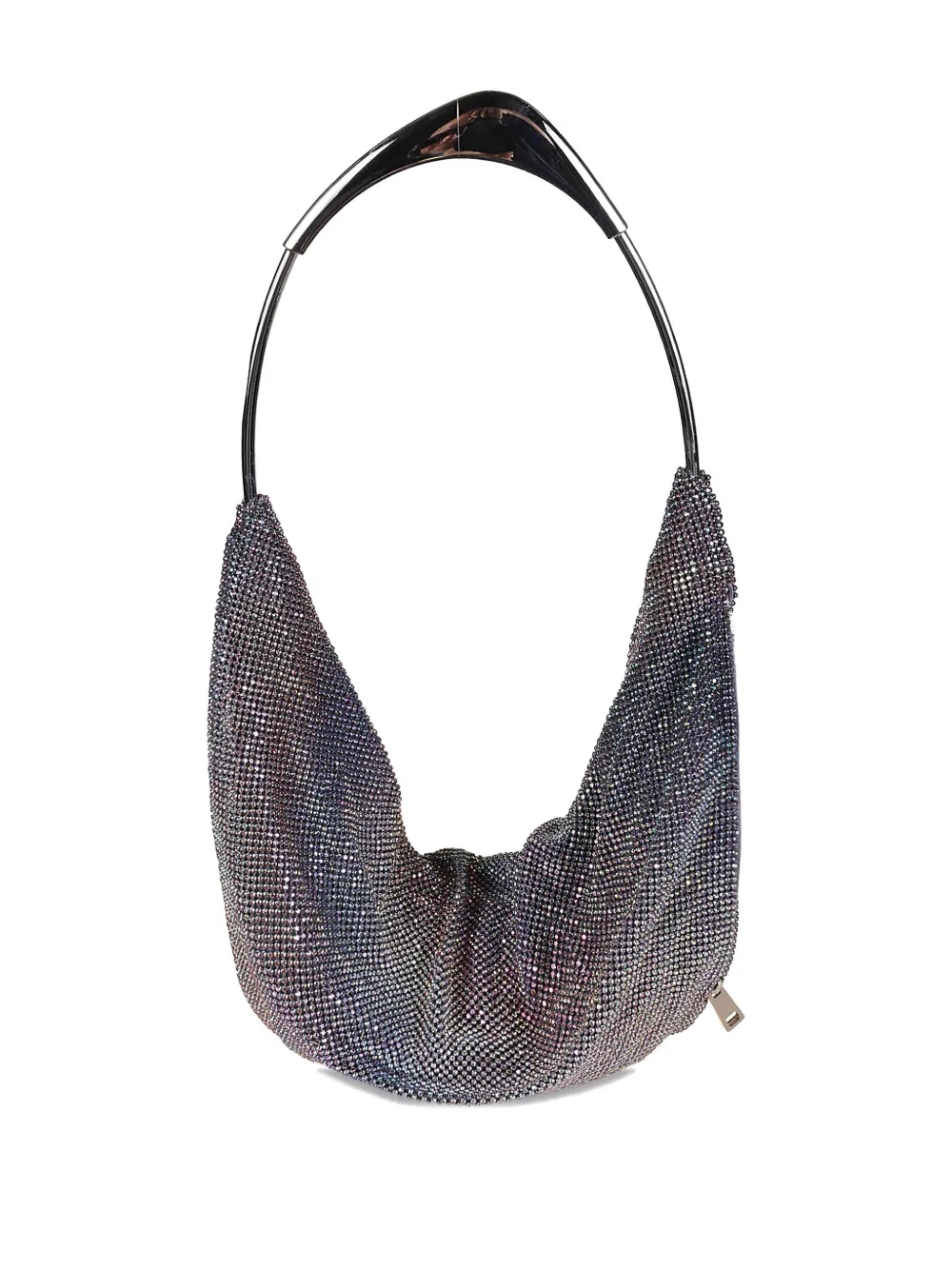 Benedetta Bruzziches Ursolina shopper verfraaid met kristallen - Blauw