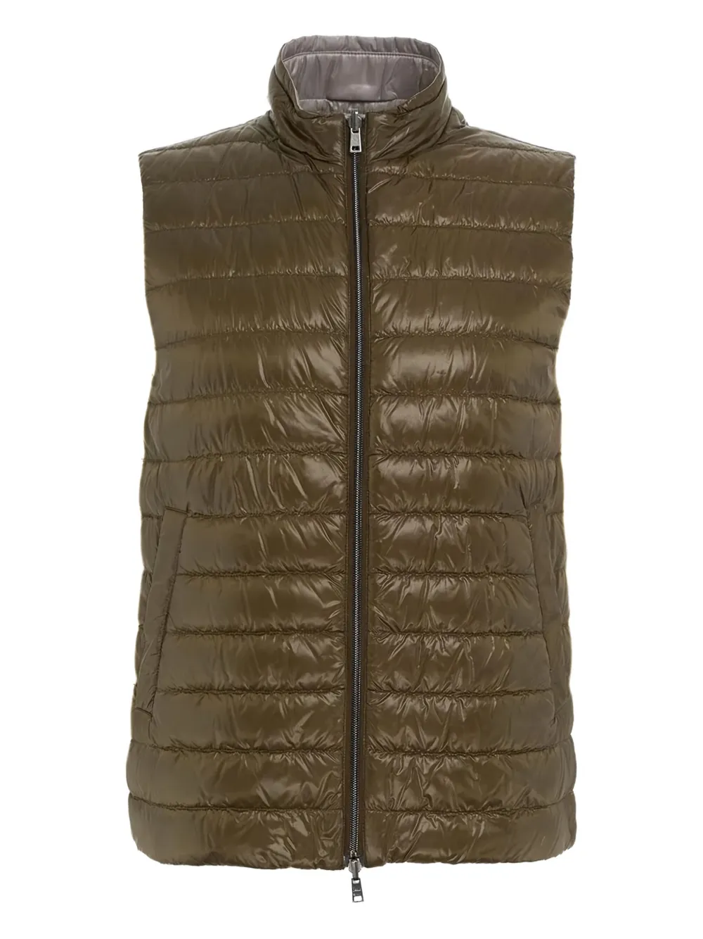 Herno zip padded jacket | Brown | Image 1
