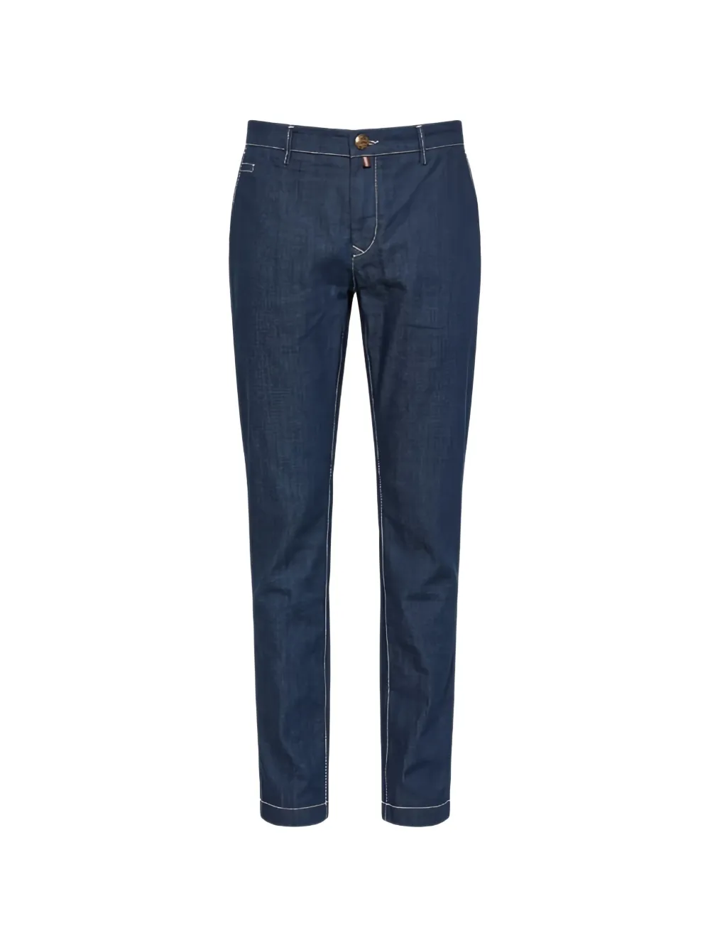 Jacob Cohën stitching jeans - Blu