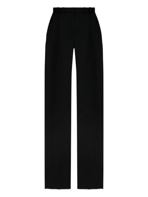 Saint Laurent pleated-front wool trousers