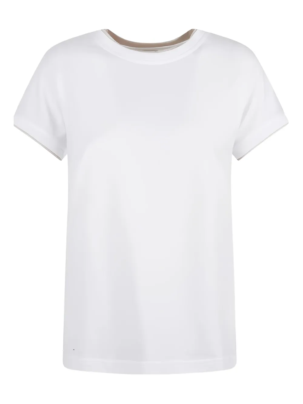 Eleventy round-neck short-sleeve T-shirt Wit