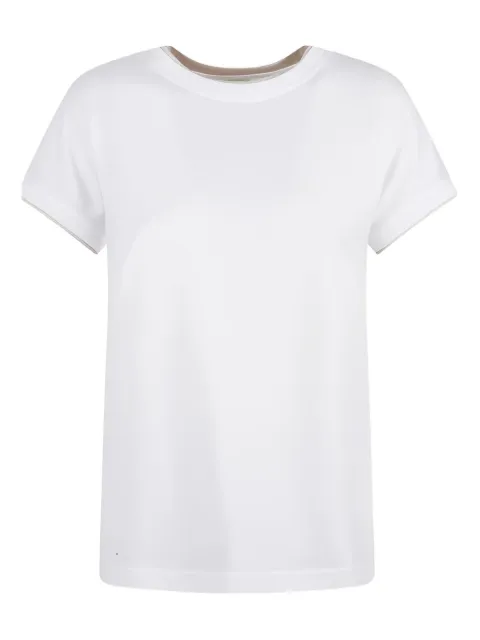 Eleventy round-neck short-sleeve T-shirt