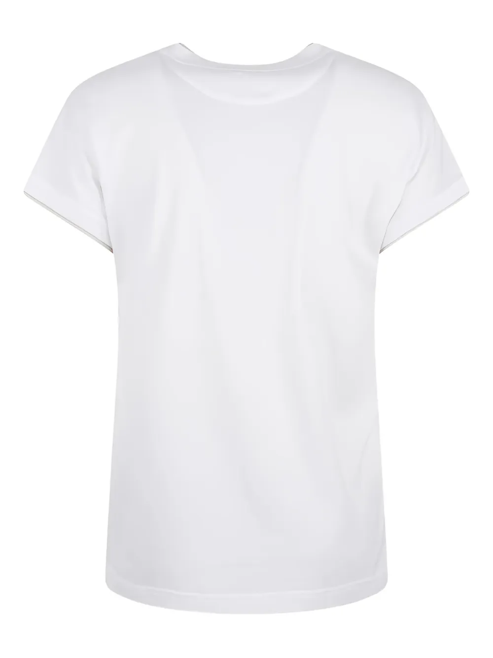 Eleventy round-neck short-sleeve T-shirt Wit