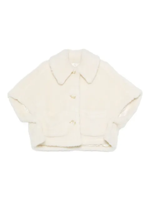 Max Mara short-sleeved pocket jacket
