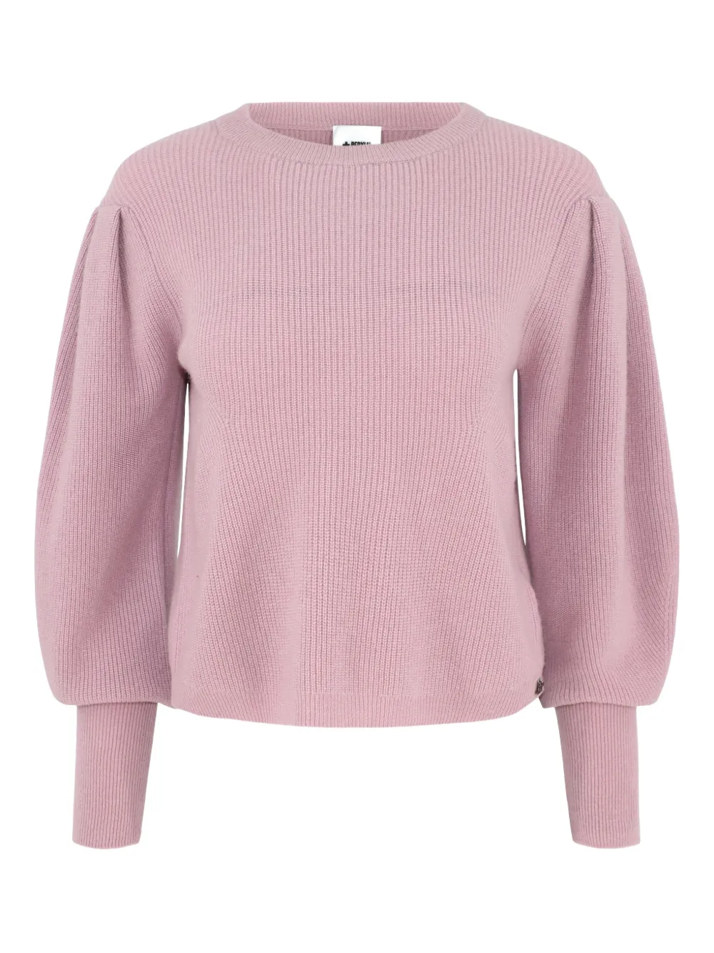 Beryll balloon-sleeve ribbed sweater | Pink | Image 1