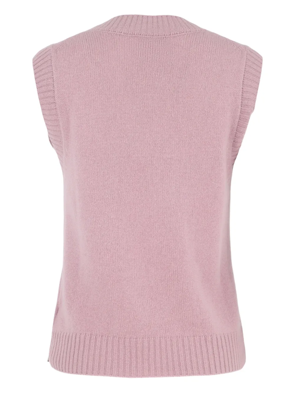 Beryll Round-neck Sleeveless Top In Pink