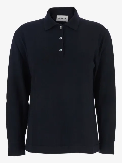 P.A.R.O.S.H. playera tipo polo tejida