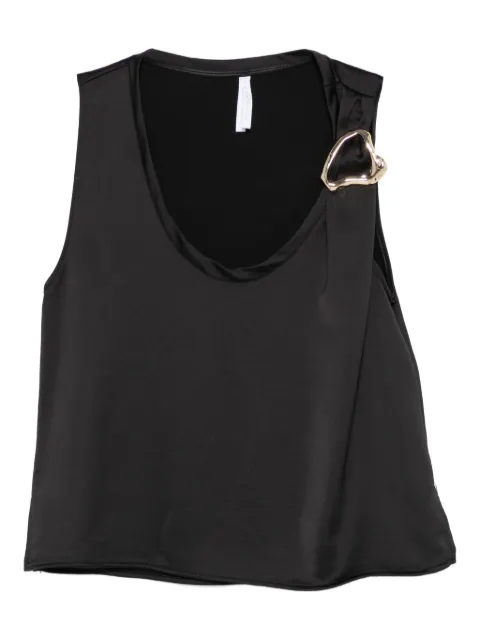 IMPERIAL buckle-detail top