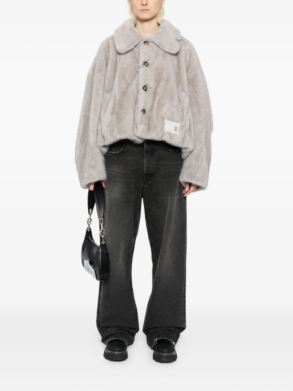 Maison MIHARA YASUHIRO Roll-up hem coat | Faux Fur & Shearling Coats | Image 2