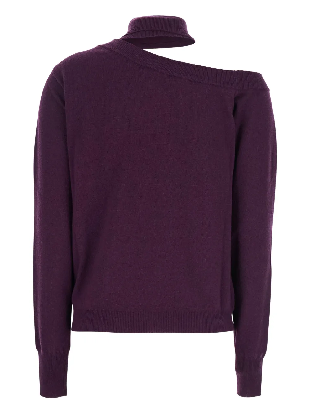 Federica Tosi off-shoulder turtleneck sweater | Knitted Sweaters | Image 2