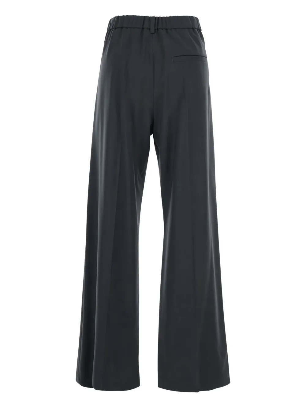 Tela pleated wide-leg trousers - Grijs