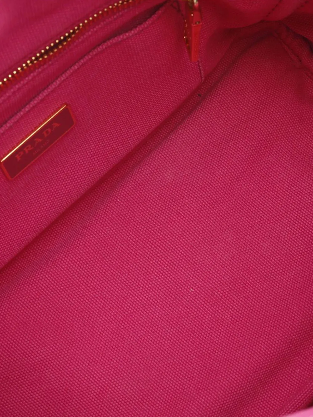 Pre-owned Prada 2010-2025 Small Canvas Canapa Logo Satchel In Pink