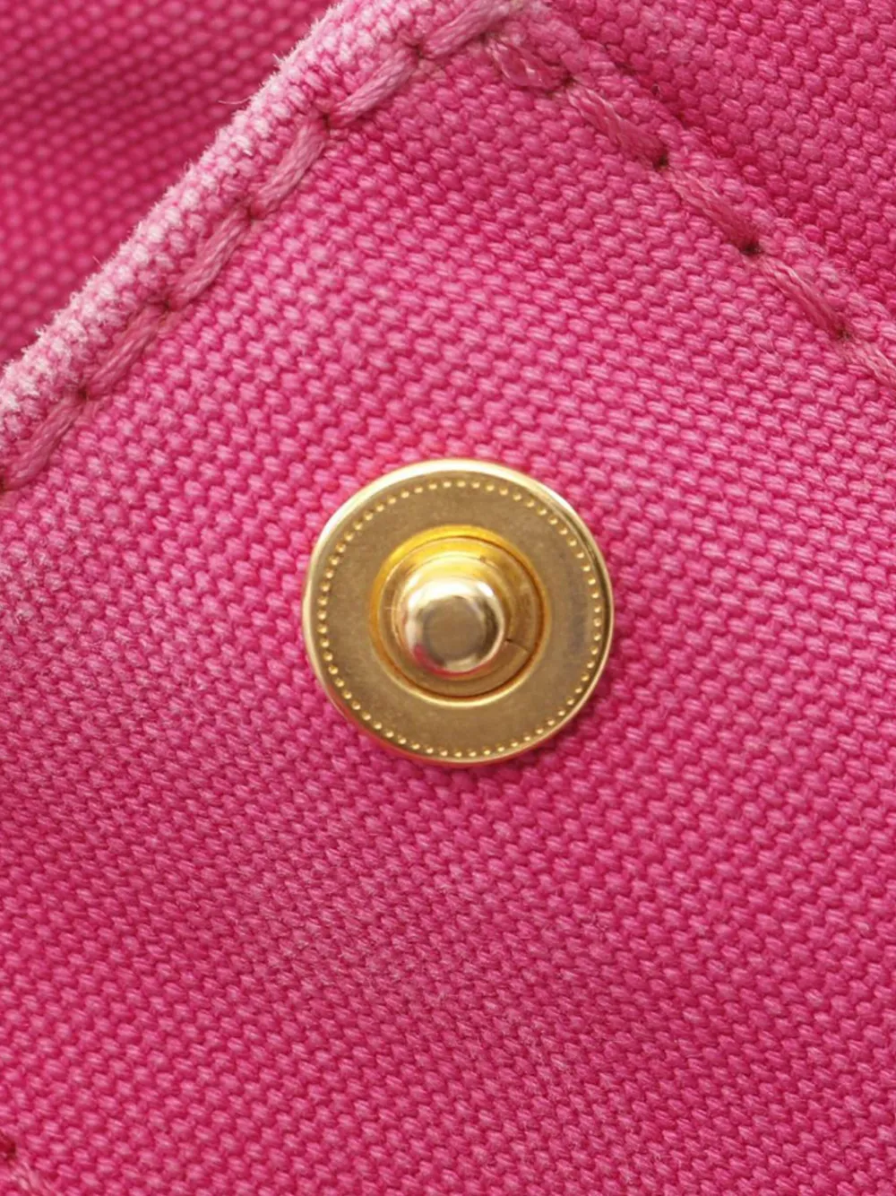 Pre-owned Prada 2010-2025 Small Canvas Canapa Logo Satchel In Pink