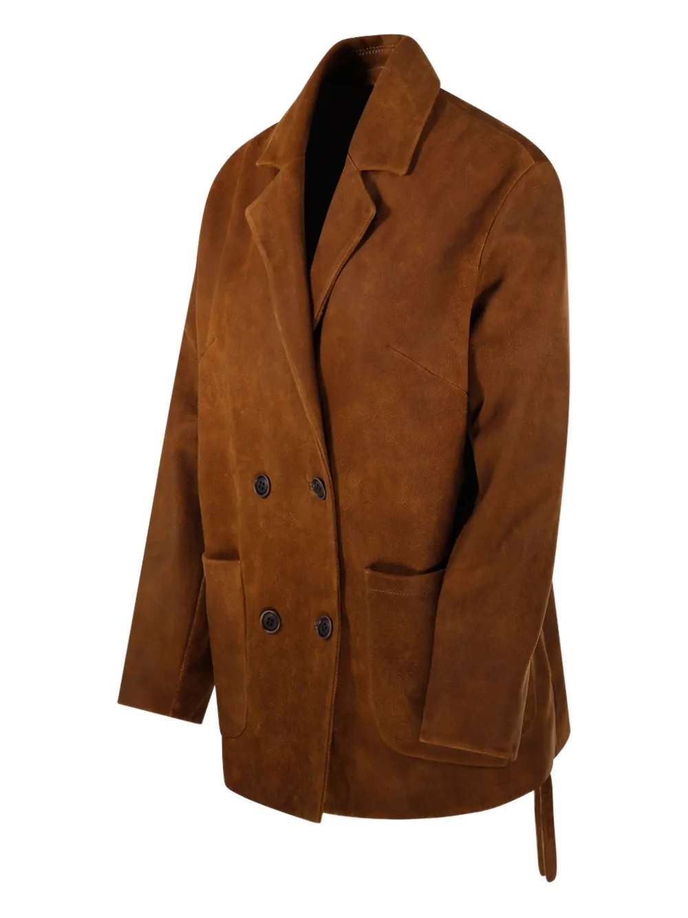 Salvatore Santoro Double-breasted Jacket In Brown