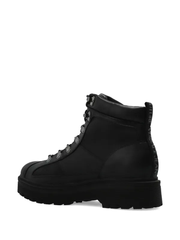 Versace Jeans Couture lace-up Hiking Boots | FARFETCH